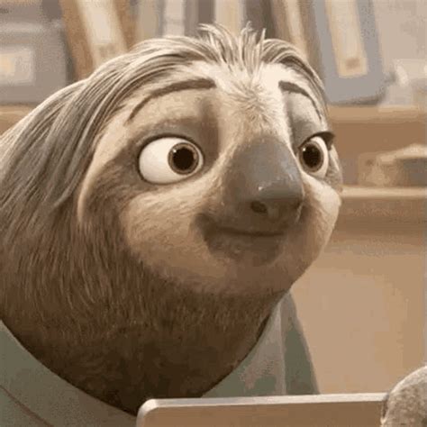 sloth laughing zootopia|Zootopia Sloth GIFs .